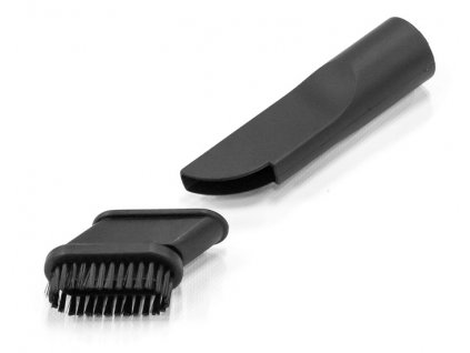 Plochá hubice s násuvným kartáčem, Ø 32 mm, šedá