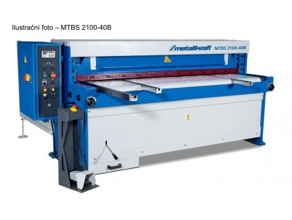 Elektrické nůžky na plech s programovatelným zadním dorazem Metallkraft® MTBS 2550-40 B