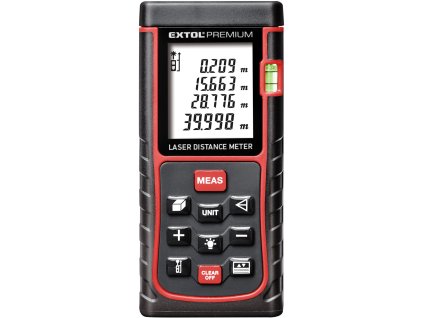 Digitální laserový dálkoměr (0,05 - 40 m) EXTOL PREMIUM 8820042