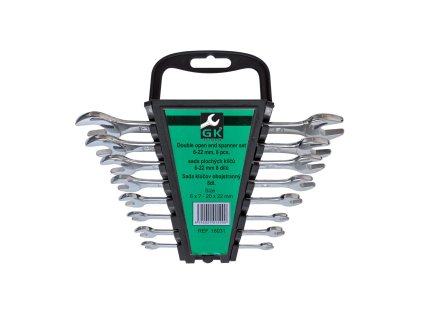 Súprava plochých kľúčov (8ks) GK TOOLS 6-22 mm