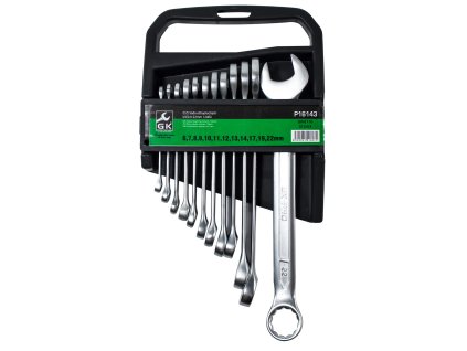 Súprava očkoplochých kľúčov (12ks) GK TOOLS 6-22 mm