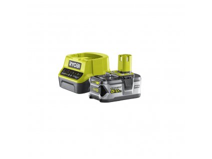 Startovací sada Ryobi RC18120-150 ONE+ (akumulátor Li-ion 5Ah/18V + nabíječka)