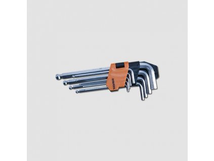 Sada prodloužených imbus klíčů s kuličkou (9 ks) 1,5-10 mm STAVTOOL