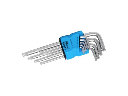 Súprava kľúčov TORX s otvorom (9 ks) T10-T50 RICHMANN