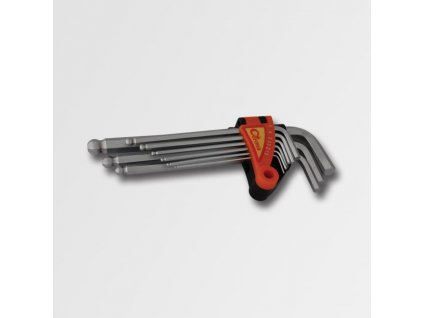 Sada prodloužených imbus klíčů s kuličkou (9 ks) 1,5-10 mm RICHMANN