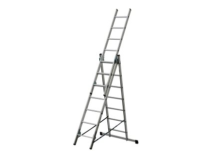 Rebrík 3x7 trojdielny hliníkový