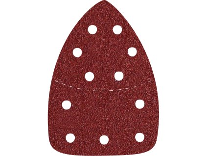 10 dielna sada brúsneho delta papiera na suchý zips EXTOL PREMIUM 149x105 mm