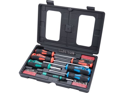 Súprava skrutkovačov s bitmi PL|PH|PZ|TRX|HEX (47 ks) EXTOL PREMIUM