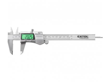 EXTOL PREMIUM - měřítko posuvné digitální 0-150mm
