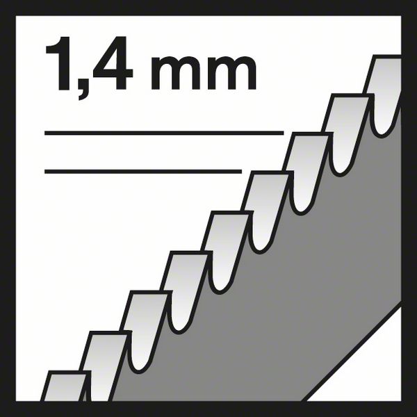 Bosch 2608636497 Pilový plátek do kmitací pily T 118 EFS Basic for Inox