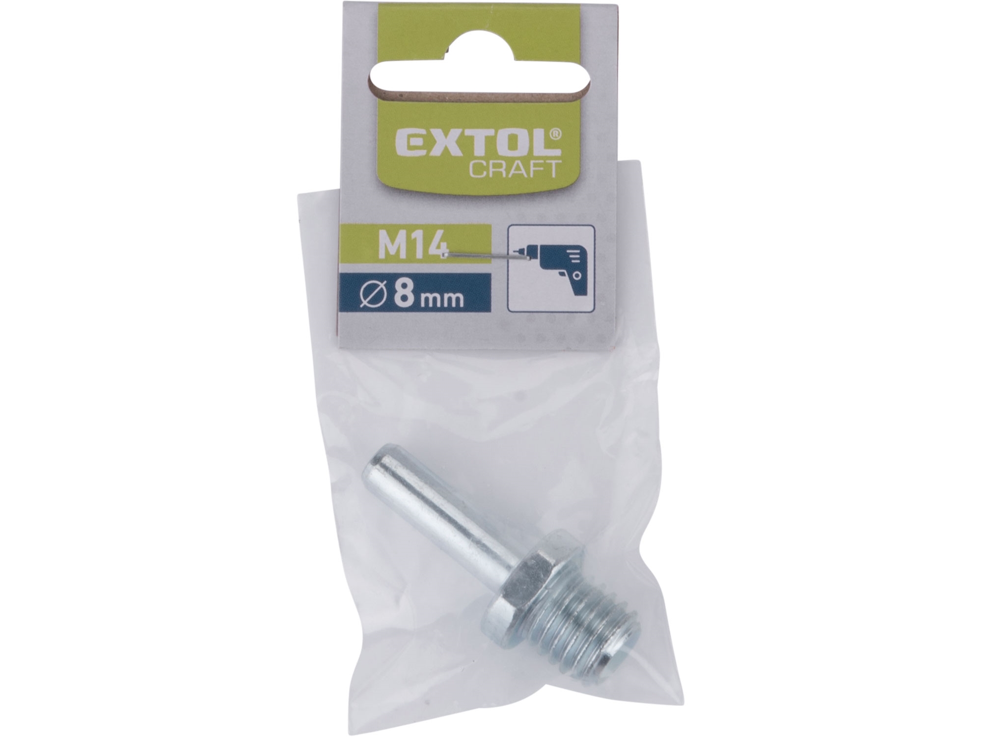 Redukce z M14 na stopku 8 mm EXTOL CRAFT