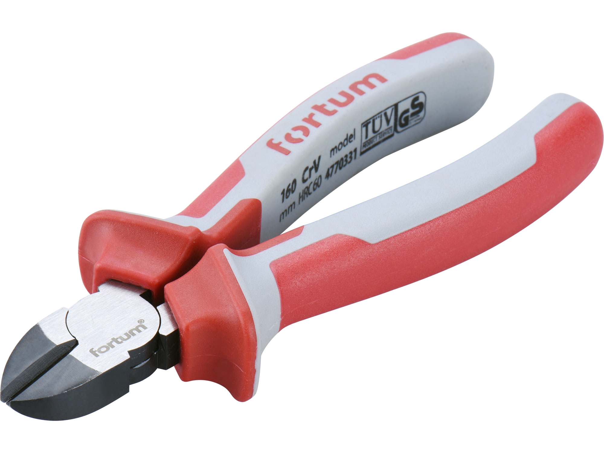 Štípací boční kleště FORTUM 61CrV5 Dostupné varianty: Štípací boční kleště FORTUM 61CrV5 160 mm