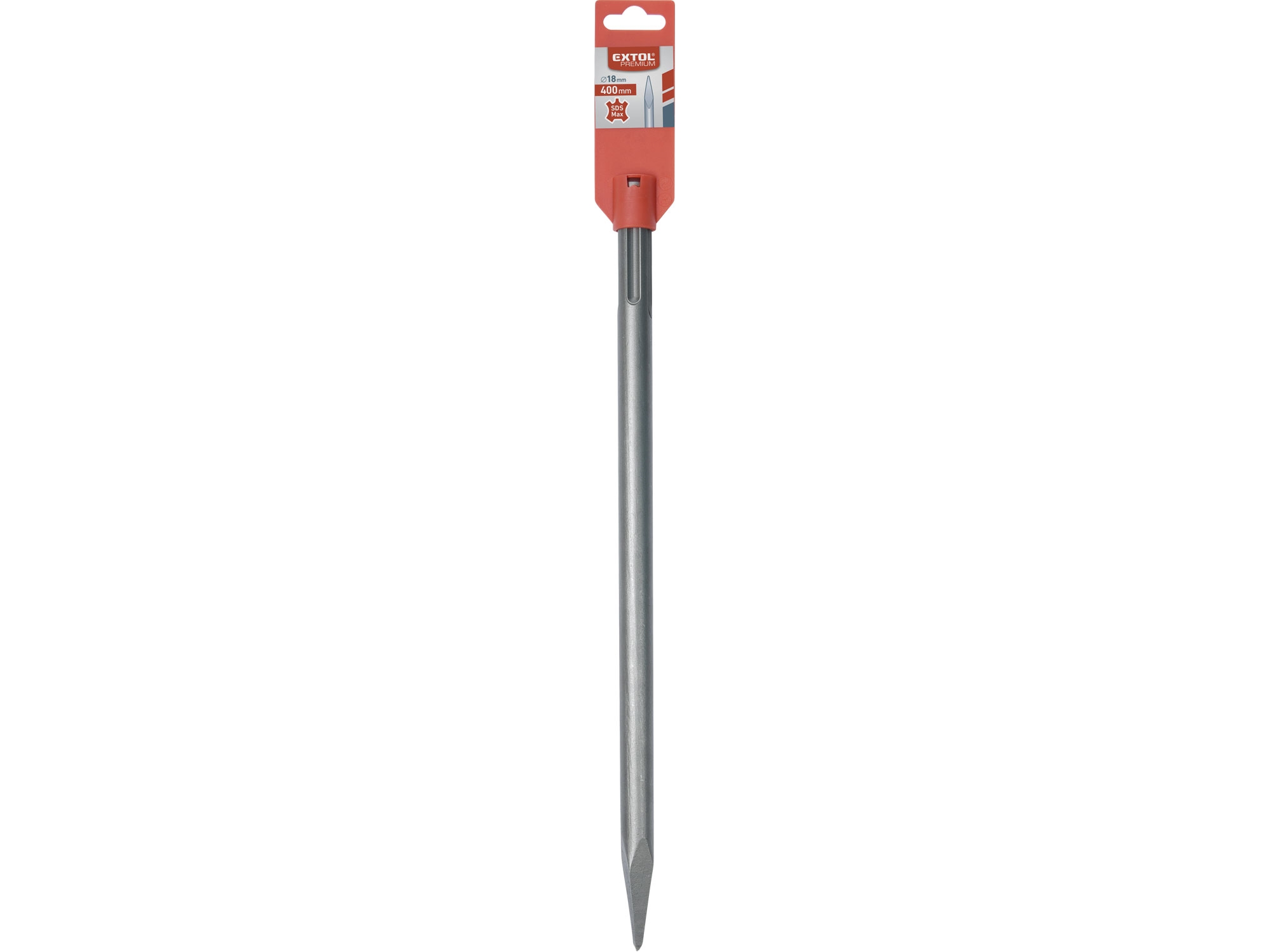 Špičatý sekáč SDS MAX EXTOL PREMIUM 400 x 18 mm