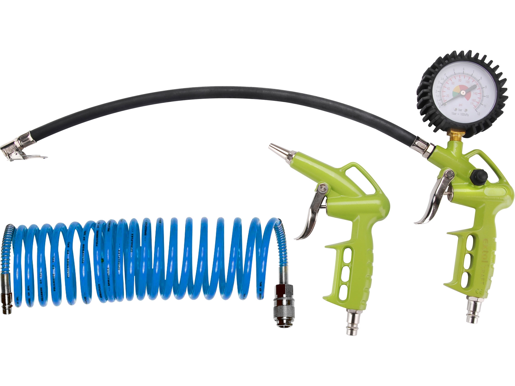 Kompresorová sada 3ks EXTOL CRAFT 99302