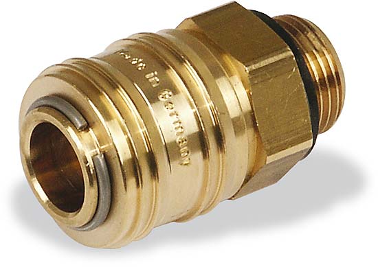 Aircraft rychlospojka s vnějším závitem 1/2", mosazná - 006-2200003 2200003