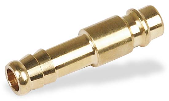Aircraft vsuvka rychlospojky s trnem pro hadici pr. 6 mm, mosazná - 006-2200031 2200031