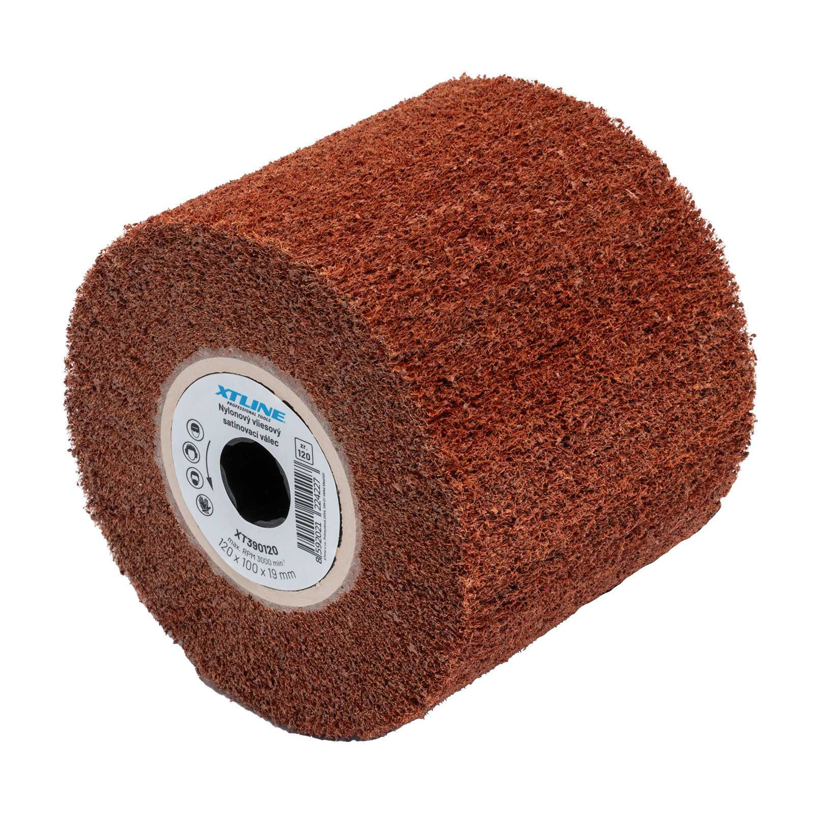 Nylonový strukturovací válec XTline 120x50 mm Dostupné varianty: Nylonový strukturovací válec XTline 120x50 mm/120 hrubost