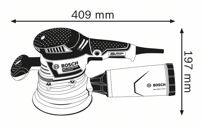 Bosch GEX 40-150 0.601.37B.201 (obrázek 3)