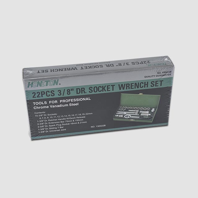 Sada hlavic HONITON 3/8″ 22dílů
