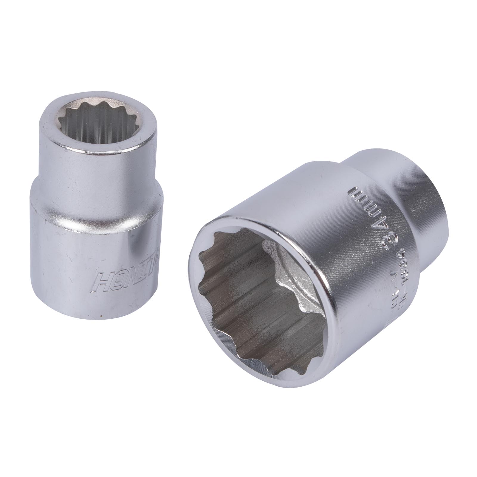 Hlavice dvanáctihranná CRV 3/4" 19mm Dostupné varianty: Dvanáctihranná hlavice CRV 3/4" HONITON 27 mm