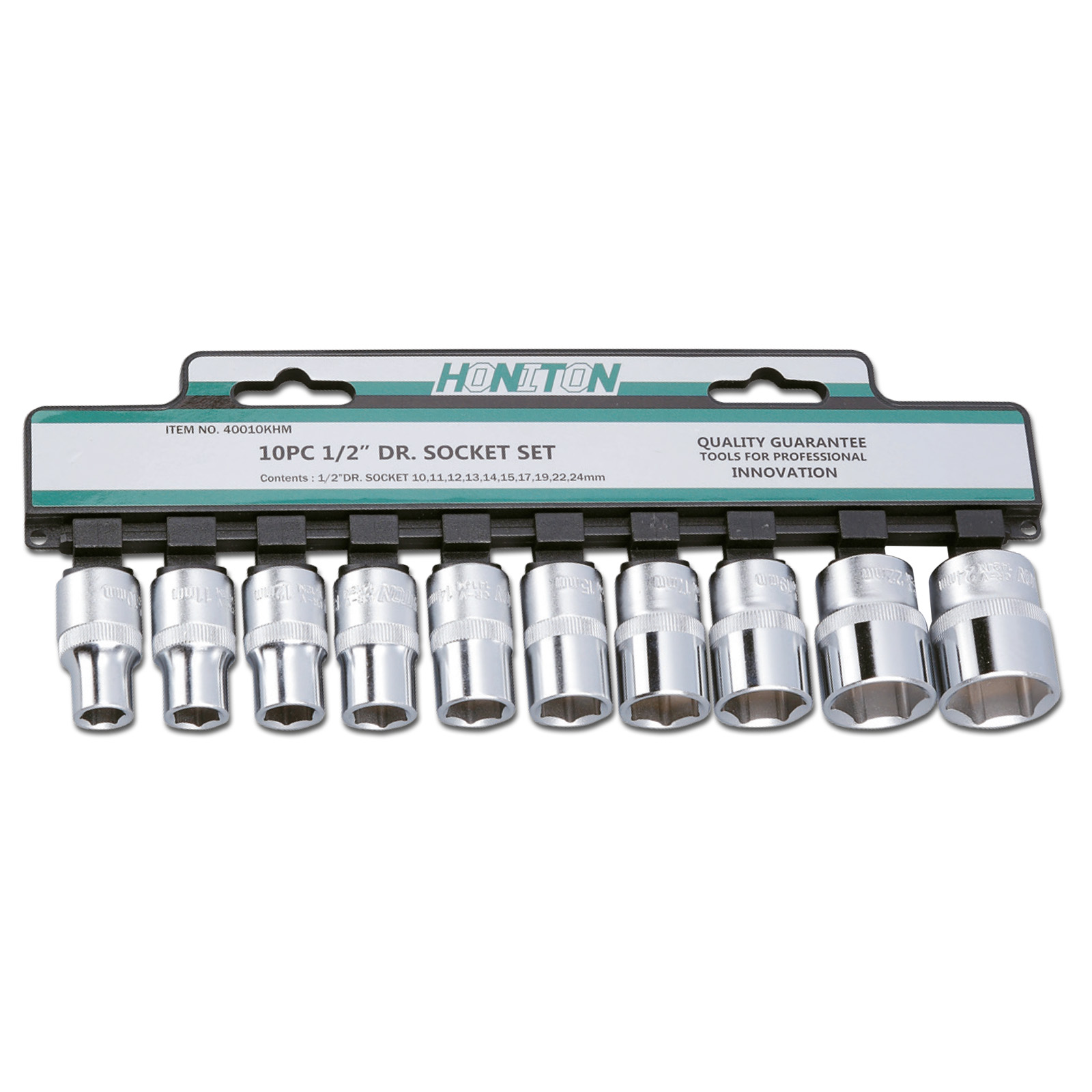 Sada HONITON 1/2" hlavic 10-24 Honiton 10 dílů