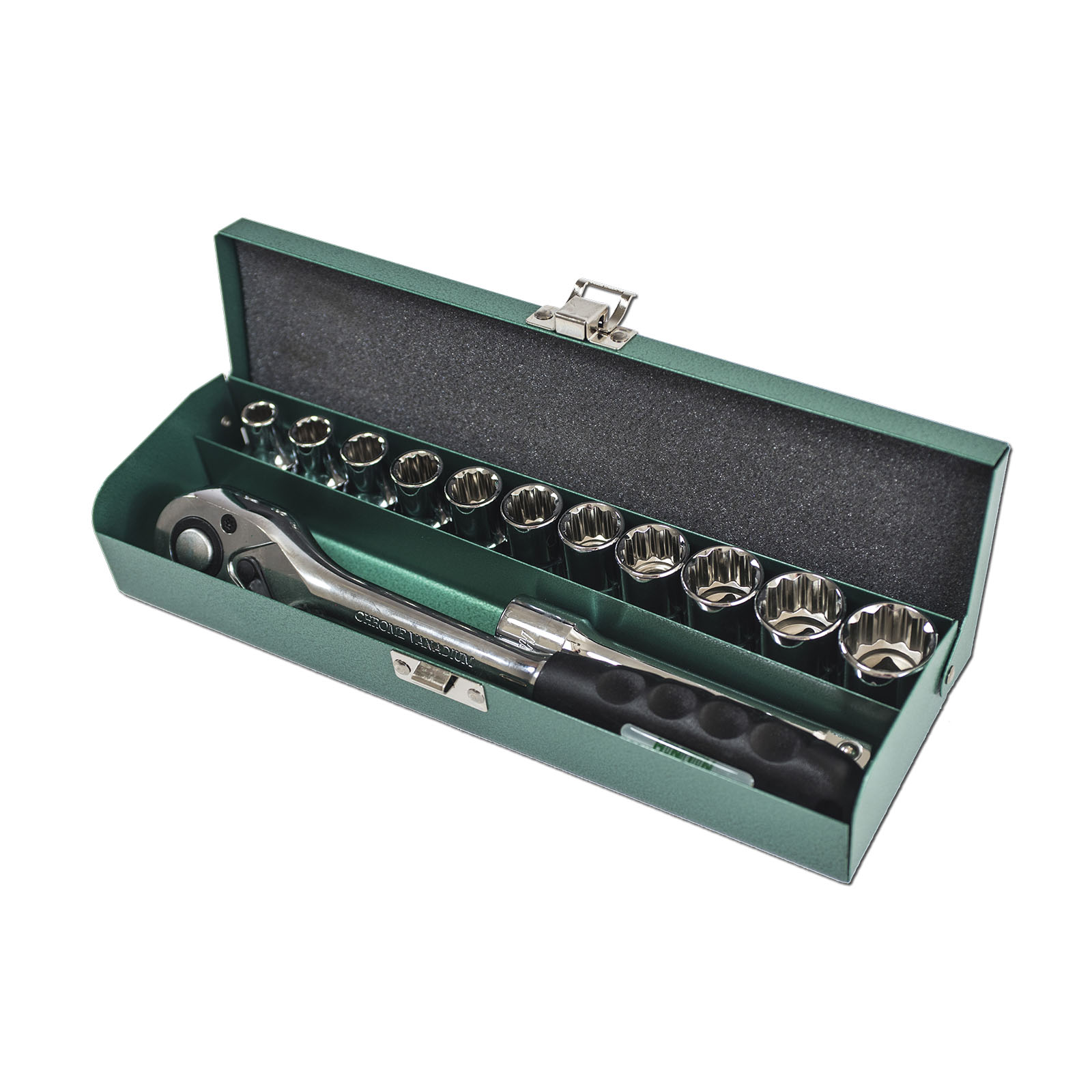 Sada hlavic HONITON 12ti-hran 1/2″ 13 dílů