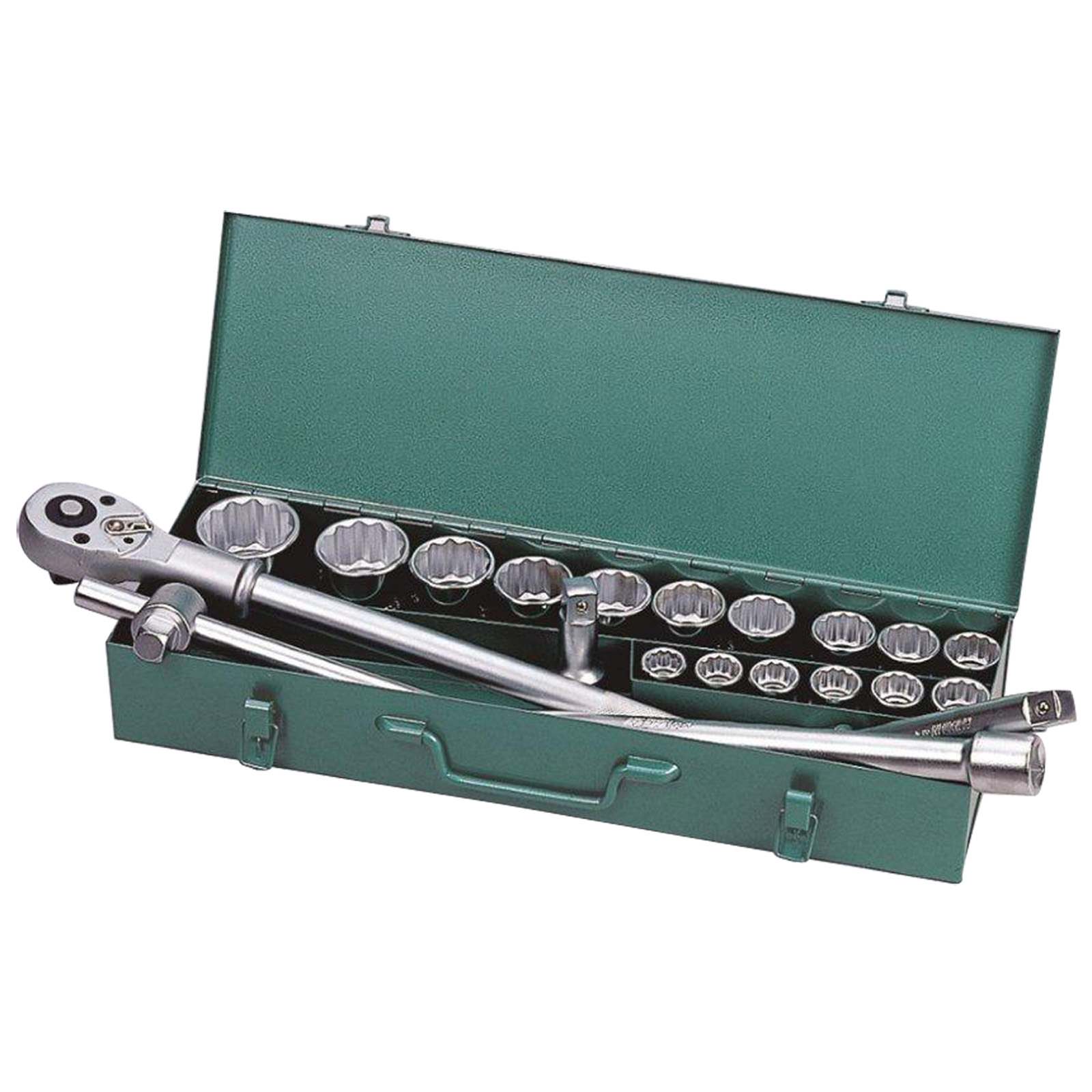 Sada hlavic HONITON 12ti-hran3/4" 21dílů