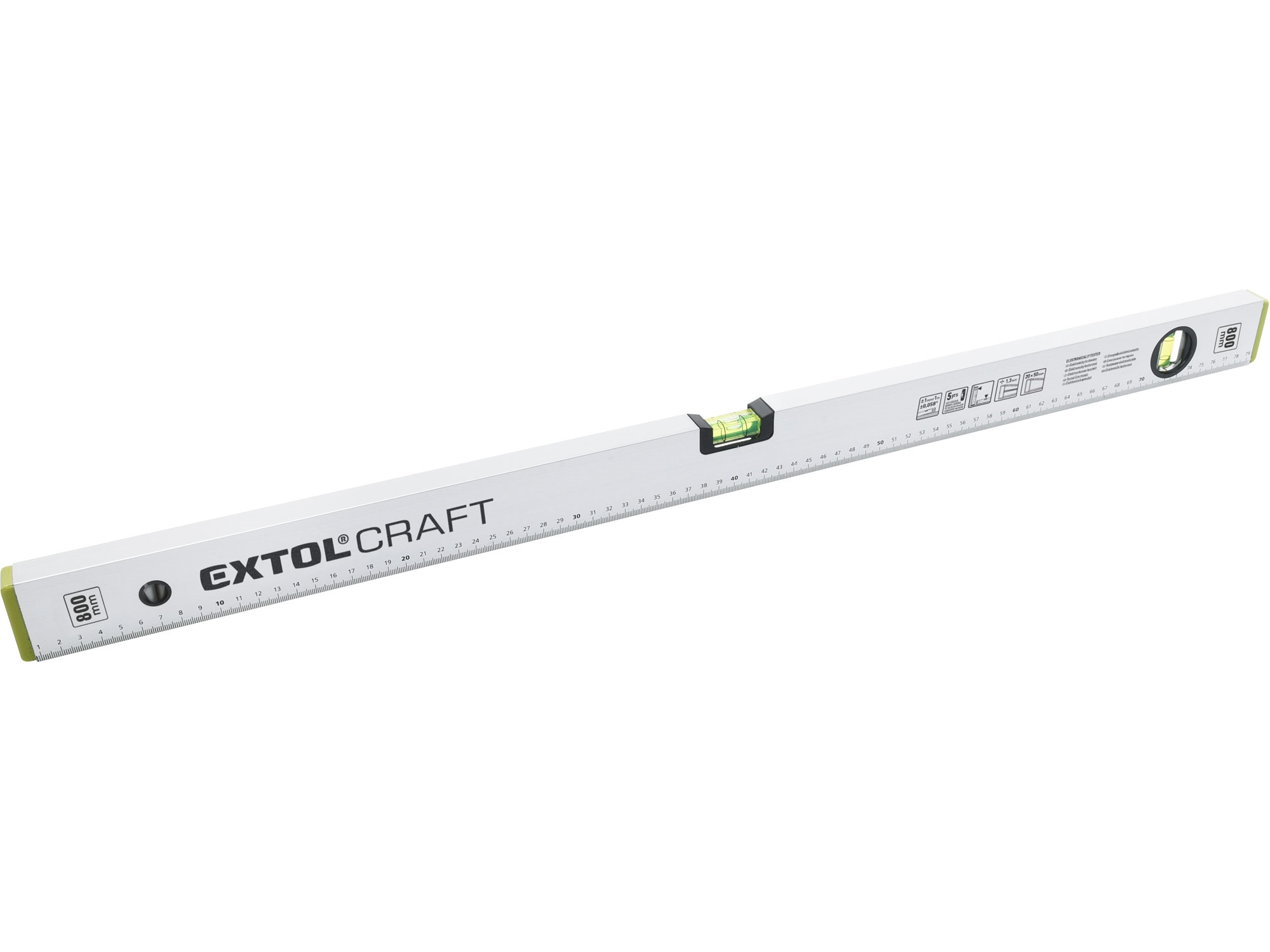 Vodováha kovová, 800mm, EXTOL CRAFT