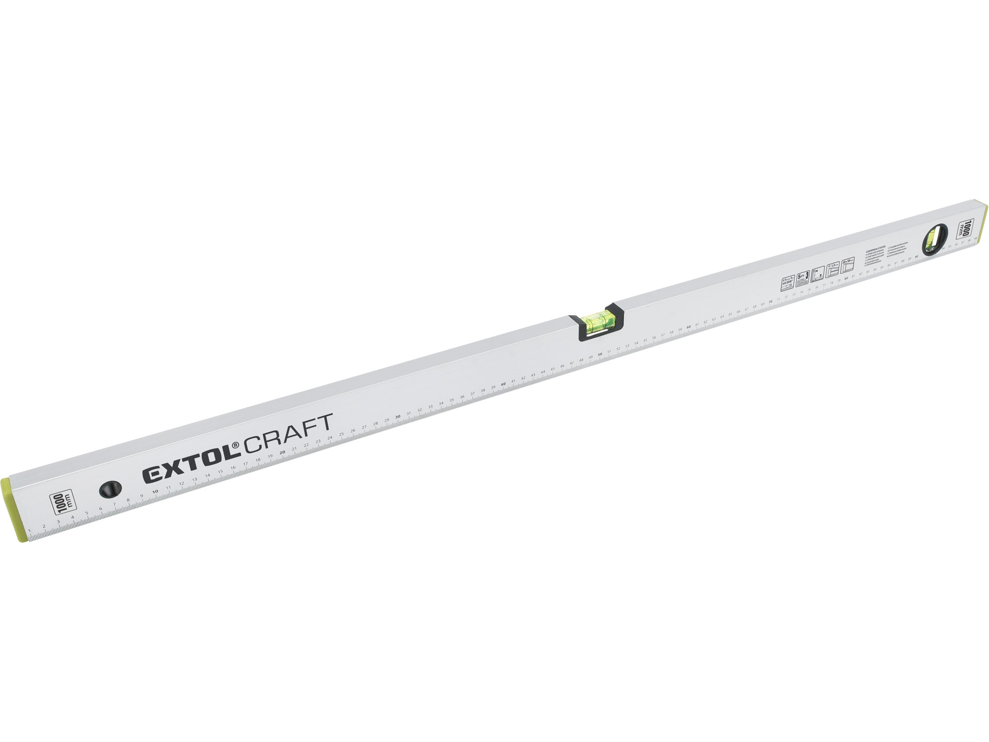 Vodováha kovová, 1000mm, EXTOL CRAFT