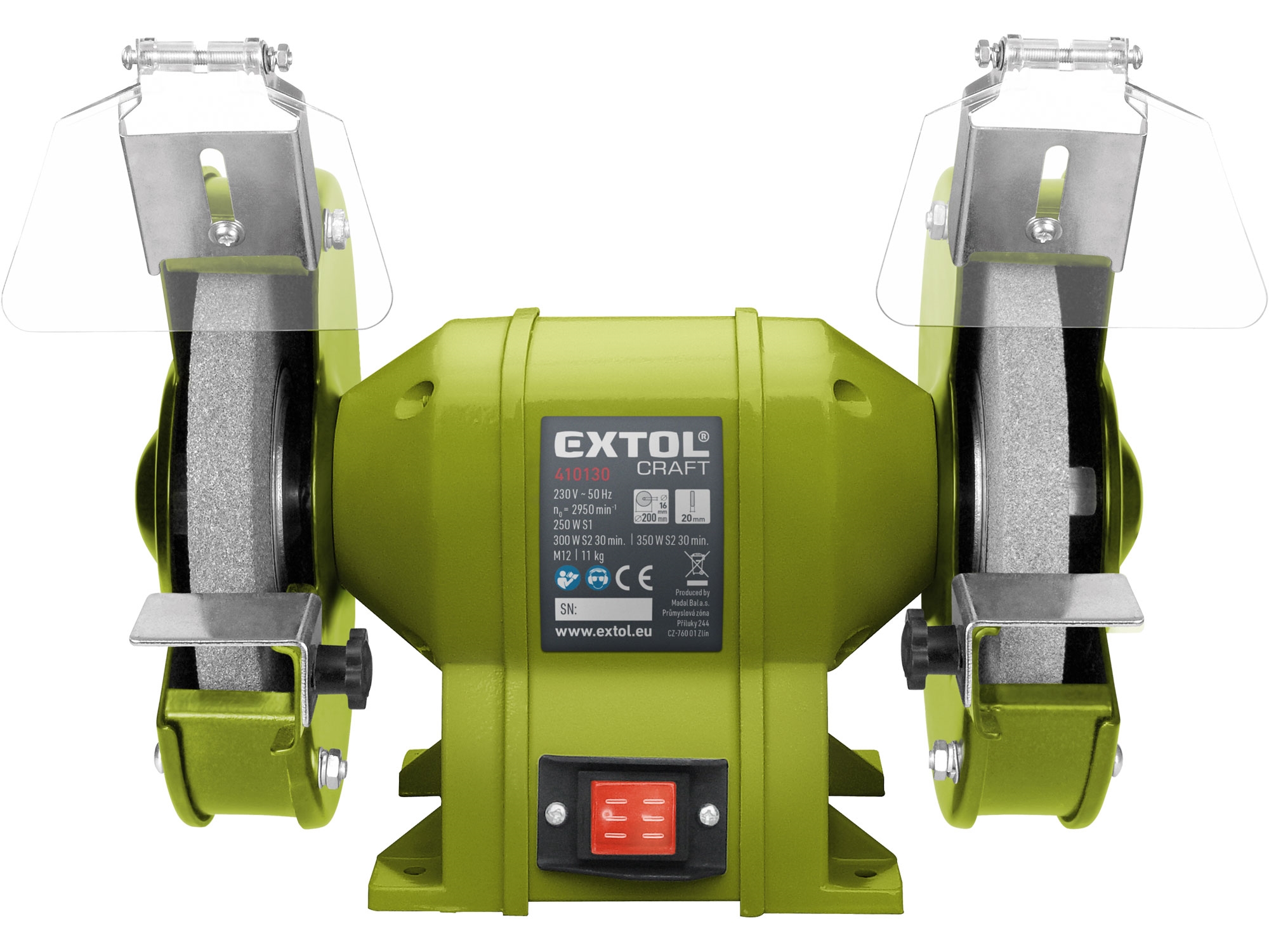 Dvoukotoučová bruska EXTOL CRAFT 410130