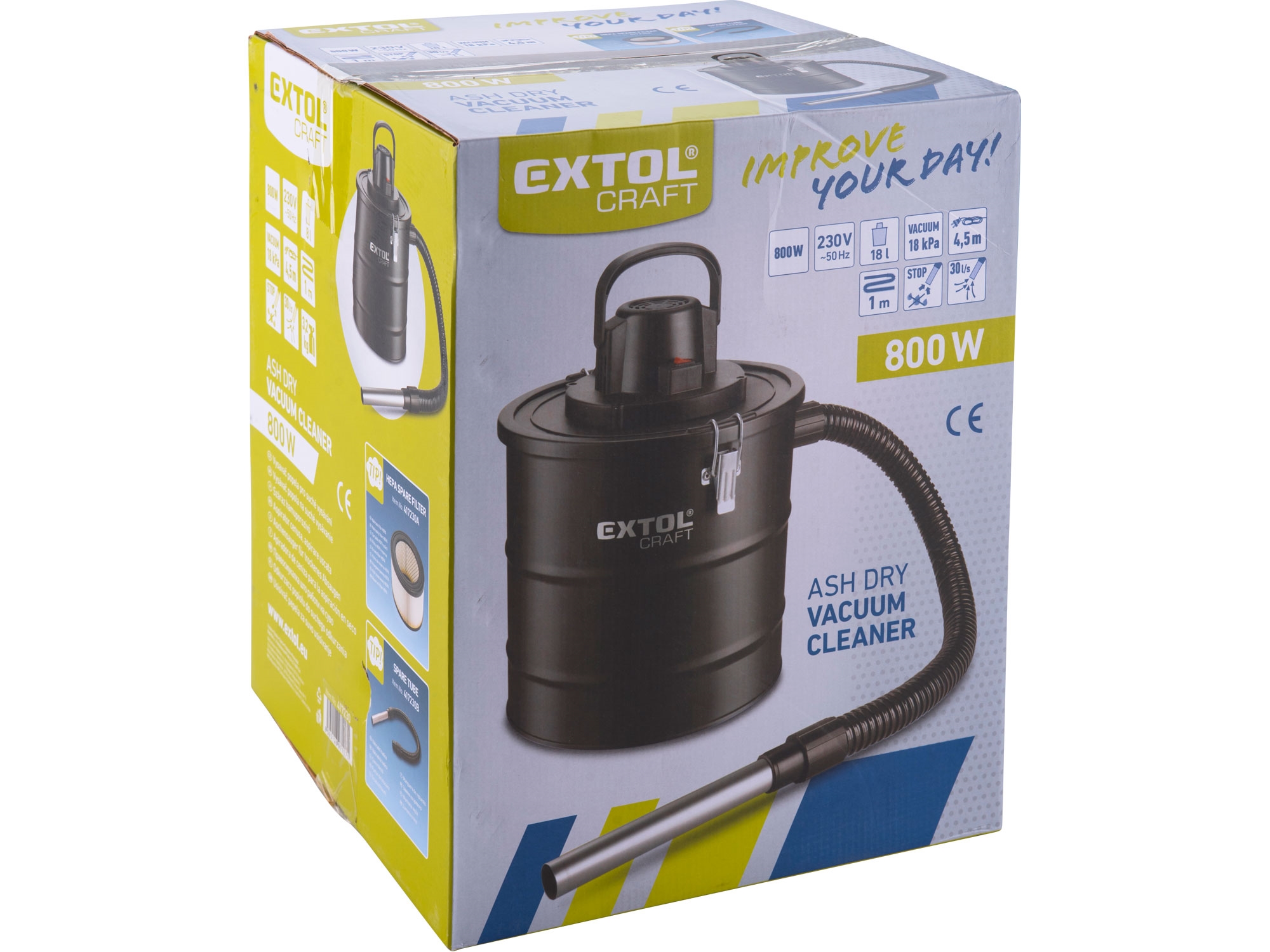 Vysavač na popel EXTOL CRAFT 417230