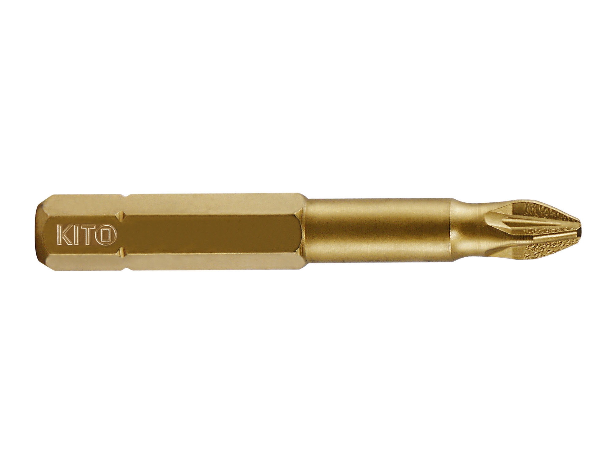 sada bitů Kito PZ 3 x 50 mm, S2/TiN, 4821212 10 ks