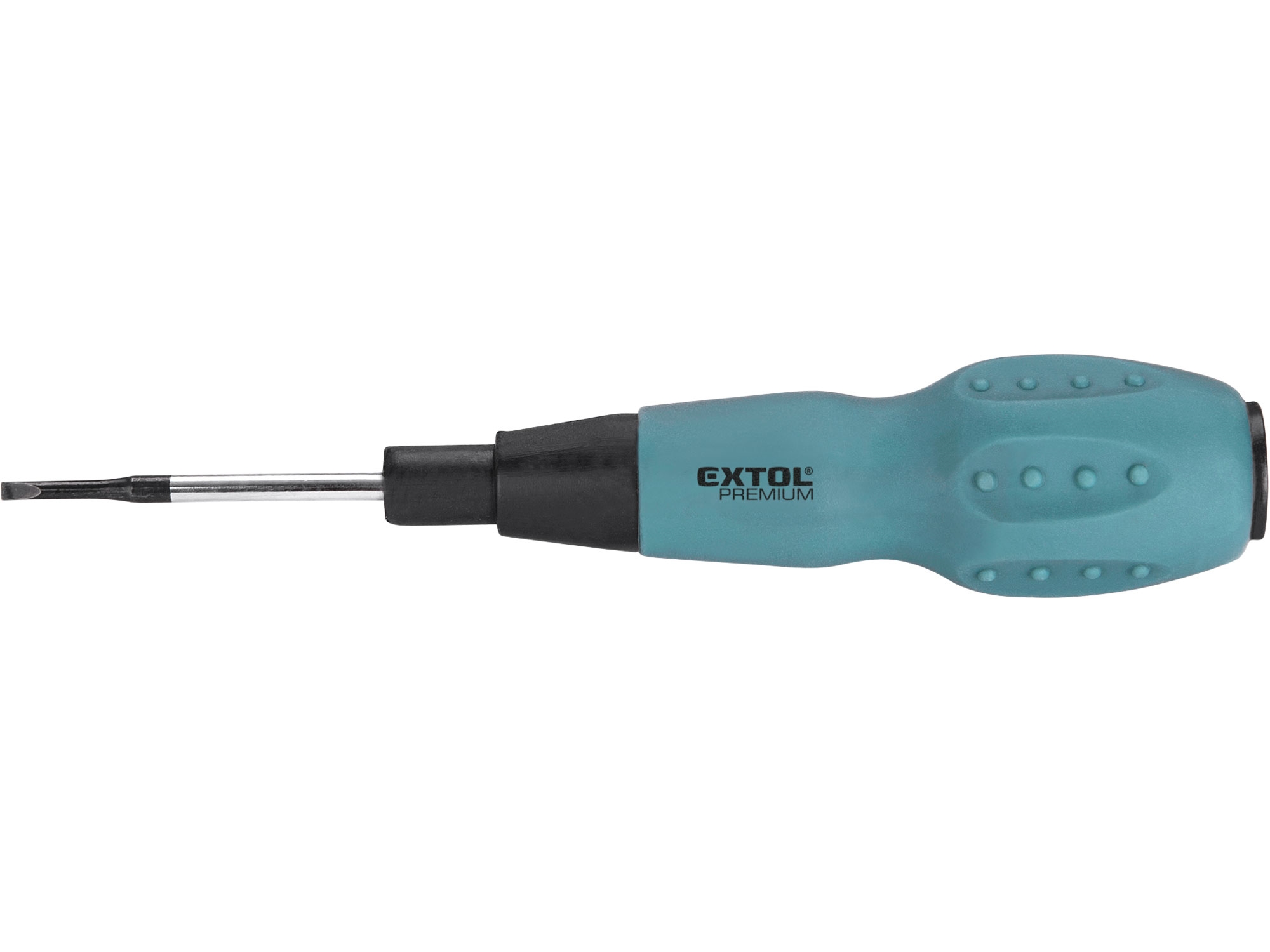 Plochý šroubovák PL EXTOL PREMIUM CrV Dostupné varianty: Plochý šroubovák PL EXTOL PREMIUM CrV|4 x 75 mm