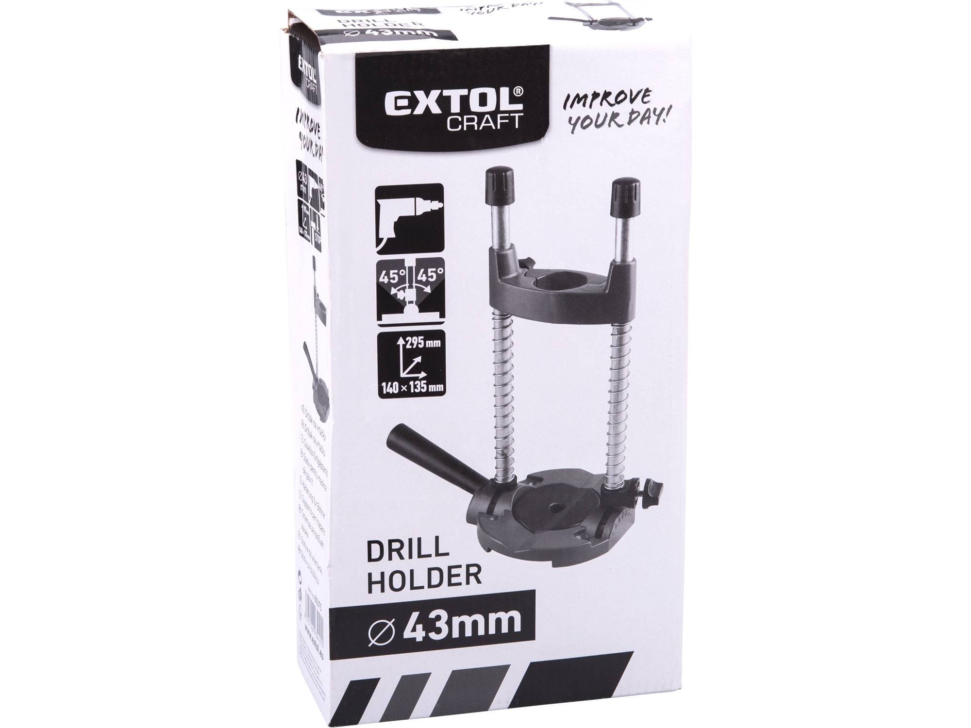 Stojan na vrtačku EXTOL CRAFT ø 43 mm