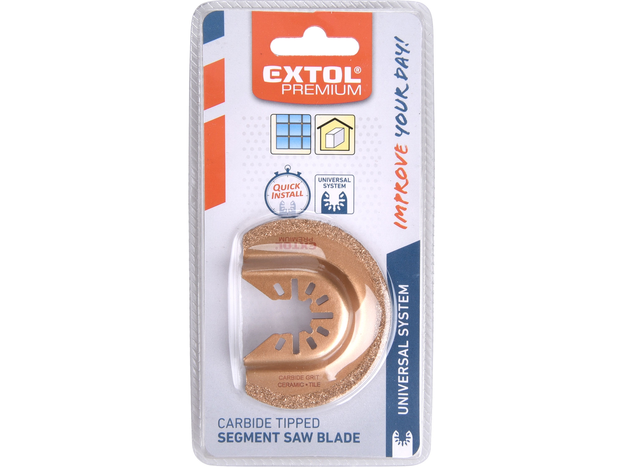 Segmentový kotouč EXTOL PREMIUM tvrdokov 64 mm