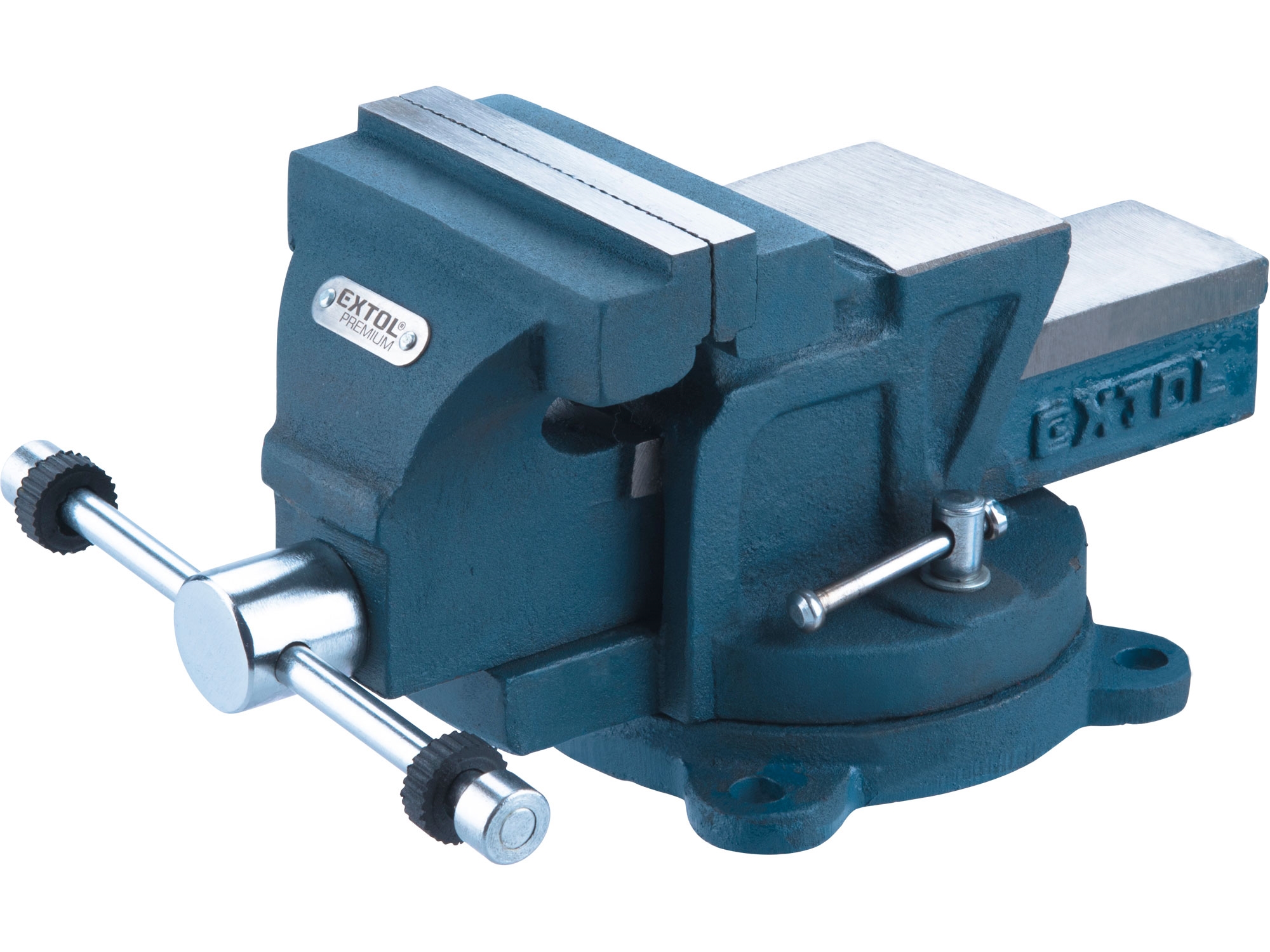 Extol premium 8812622 svěrák otočný 100mm, 7.2kg