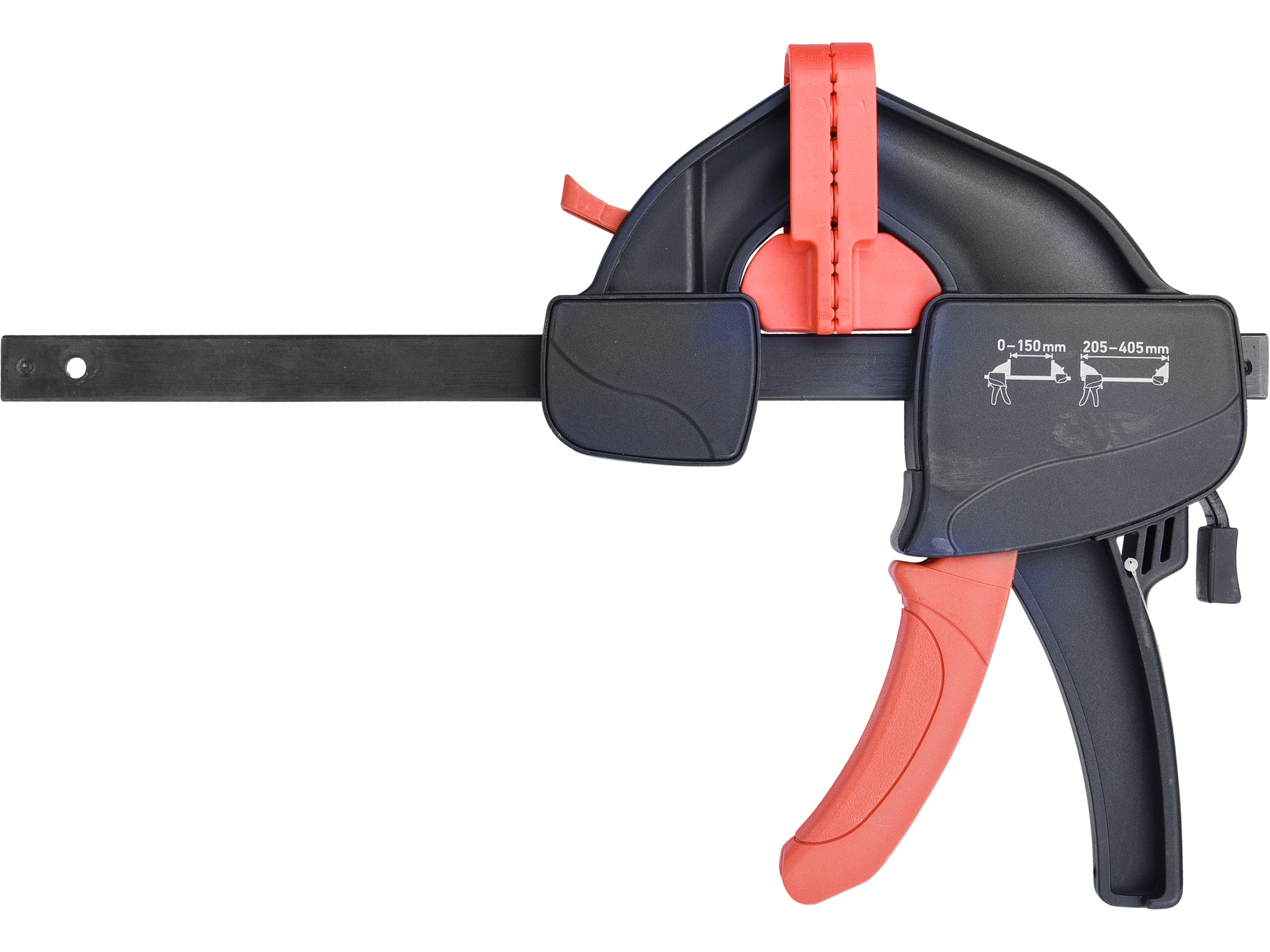 Extol Premium 8815211 svěrka rychloupínací, 150mm, rozevření 205-405mm Dostupné varianty: Rychloupínací svěrka 150 mm EXTOL PREMIUM 205-405 mm