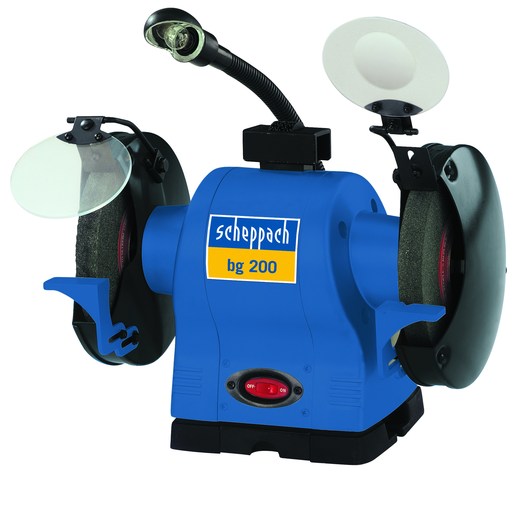 Dvoukotoučová bruska Scheppach BG 200