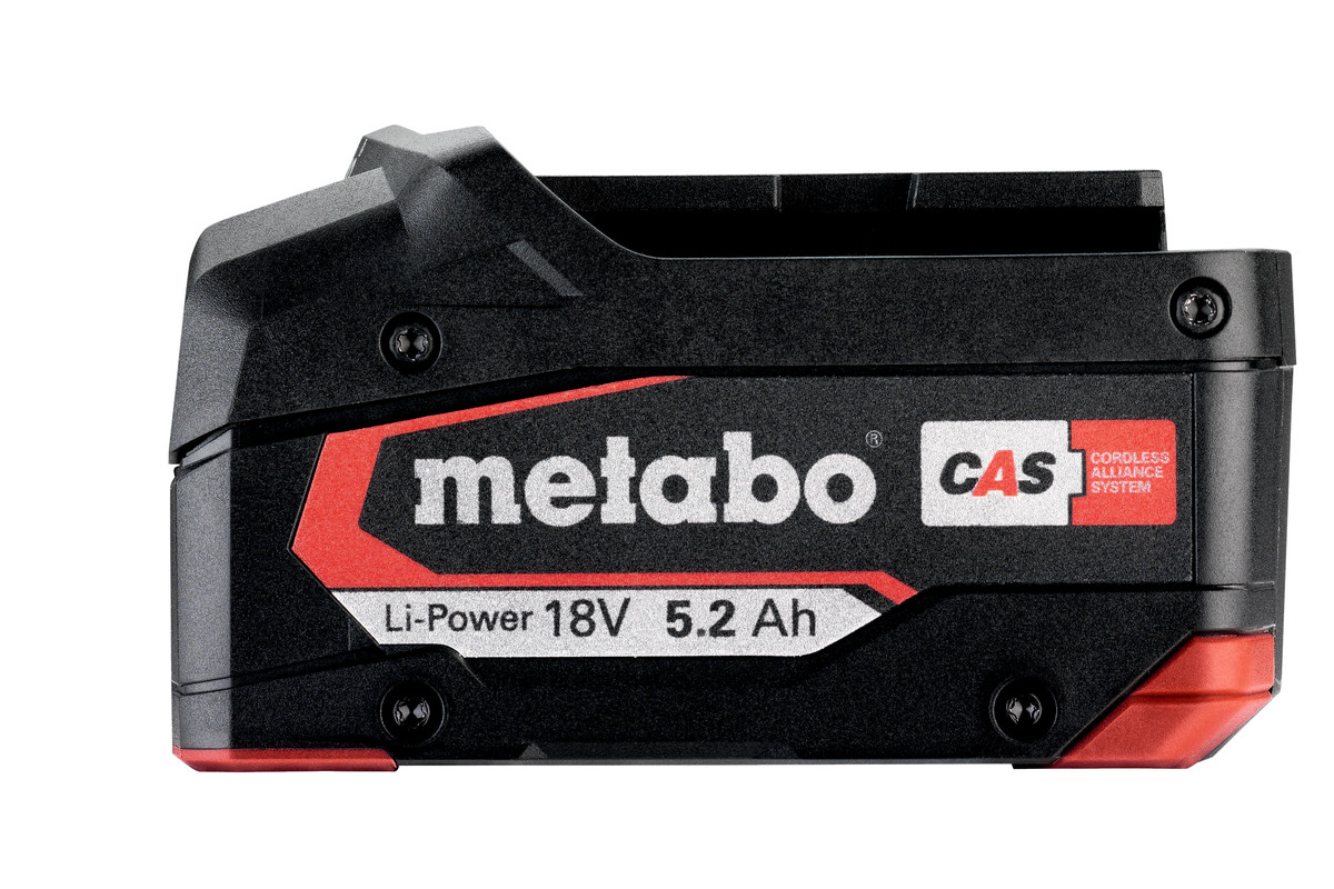Metabo 18 V, 5,2 Ah, Li-Power 625028000