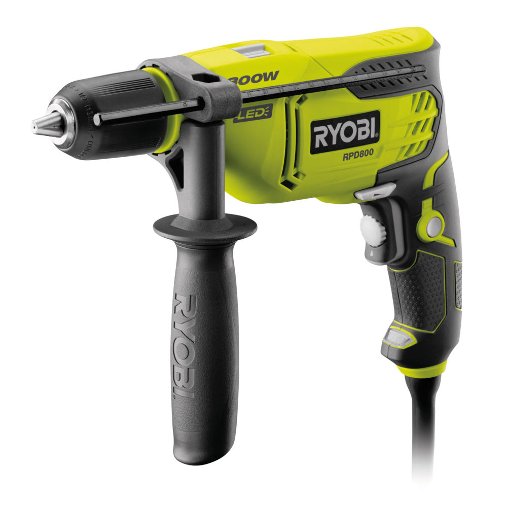 Elektrická příklepová vrtačka Ryobi RPD 800-K