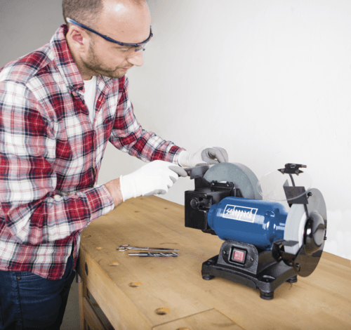 Bruska na suché i mokré broušení Scheppach BG 200 W