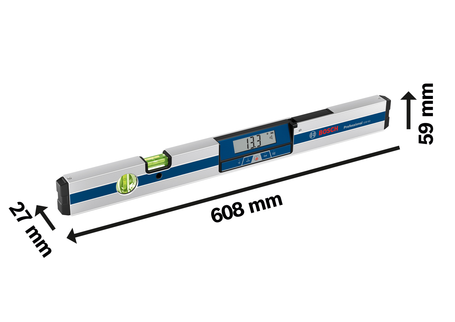 BOSCH GIM 60 Digitální vodováha 0.601.076.700