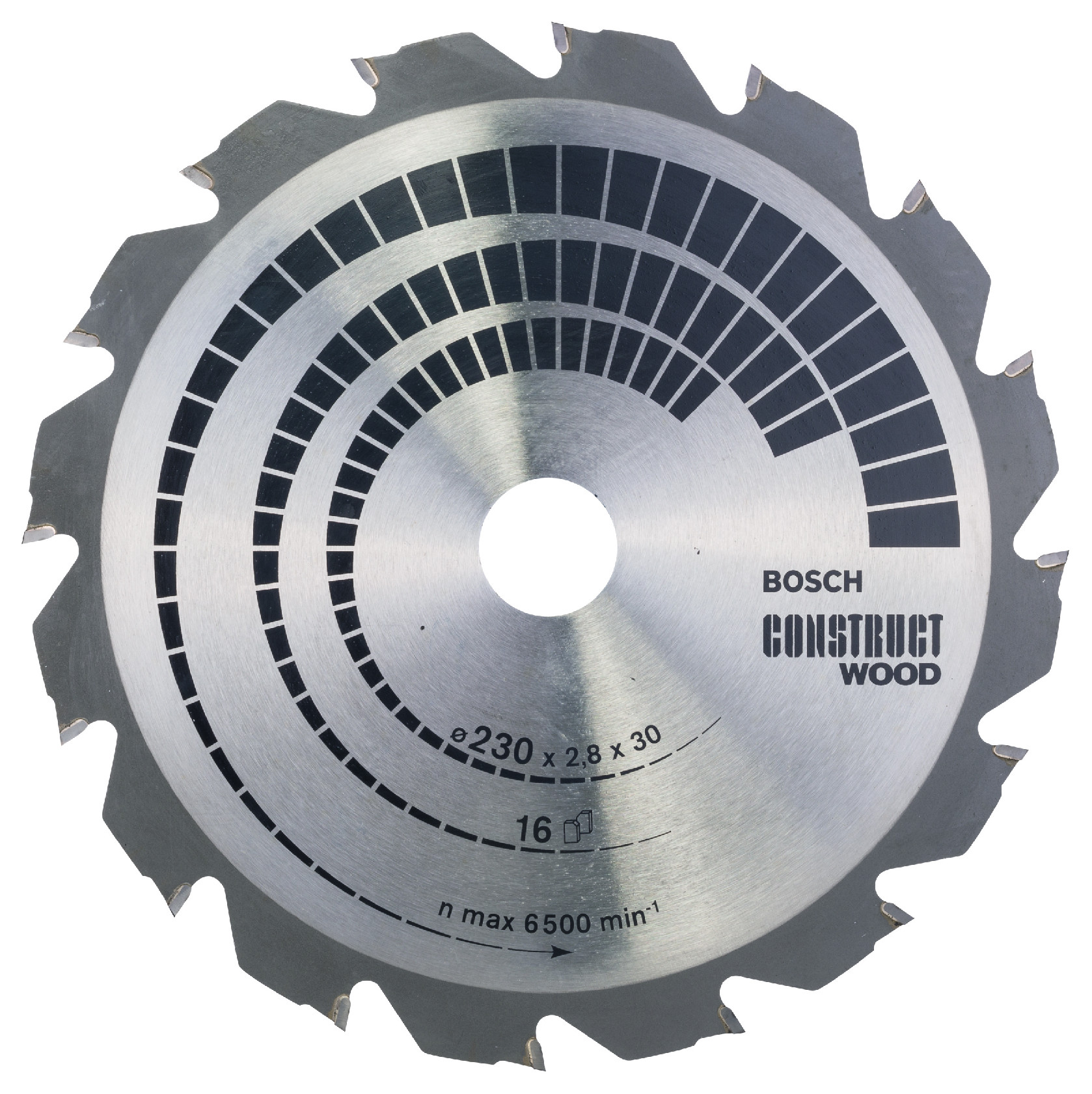 Pilový kotouč Bosch Construct Wood 230x30 mm/16z.