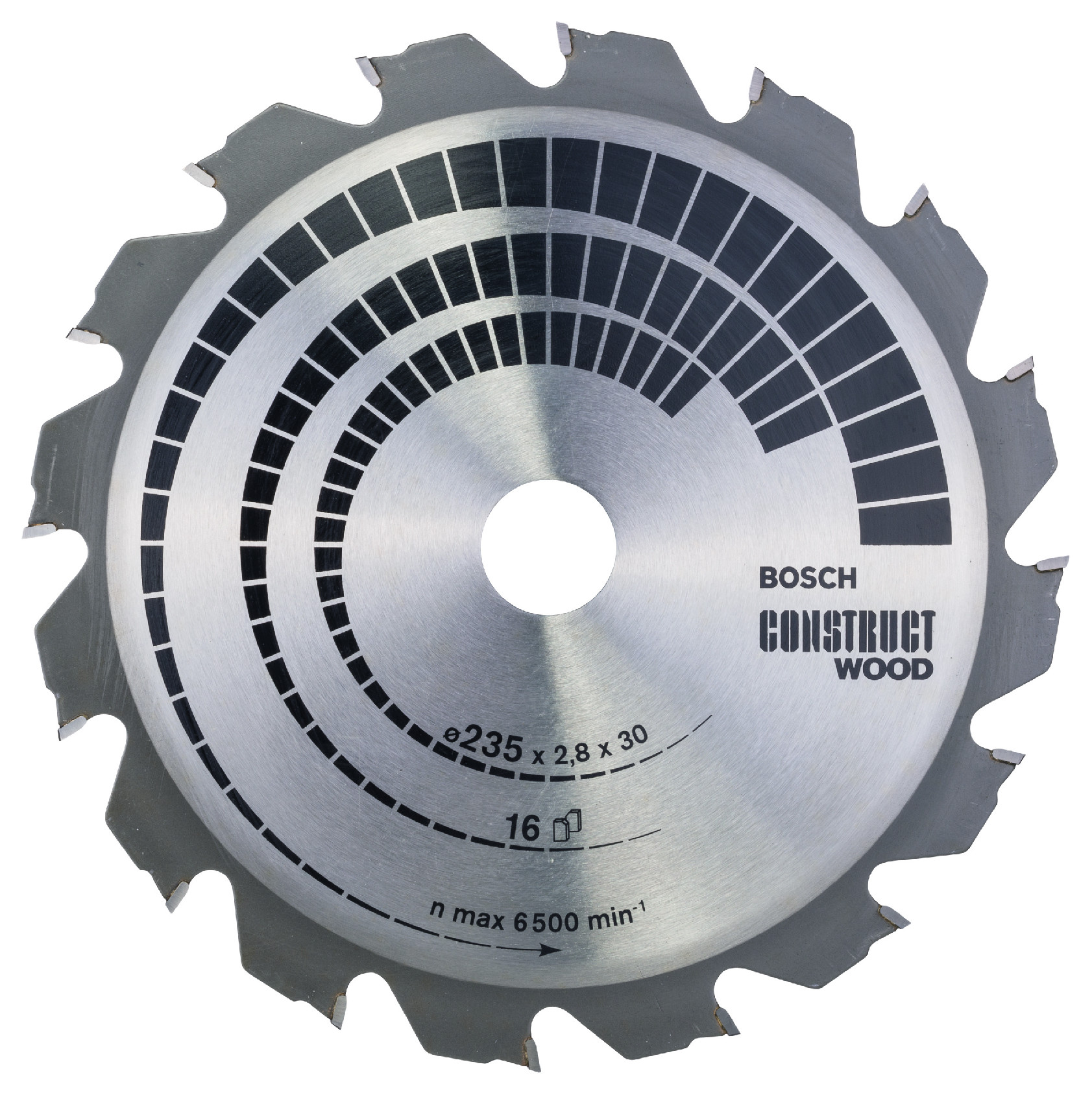 Pilový kotouč Bosch Construct Wood 235x30 mm/16z.