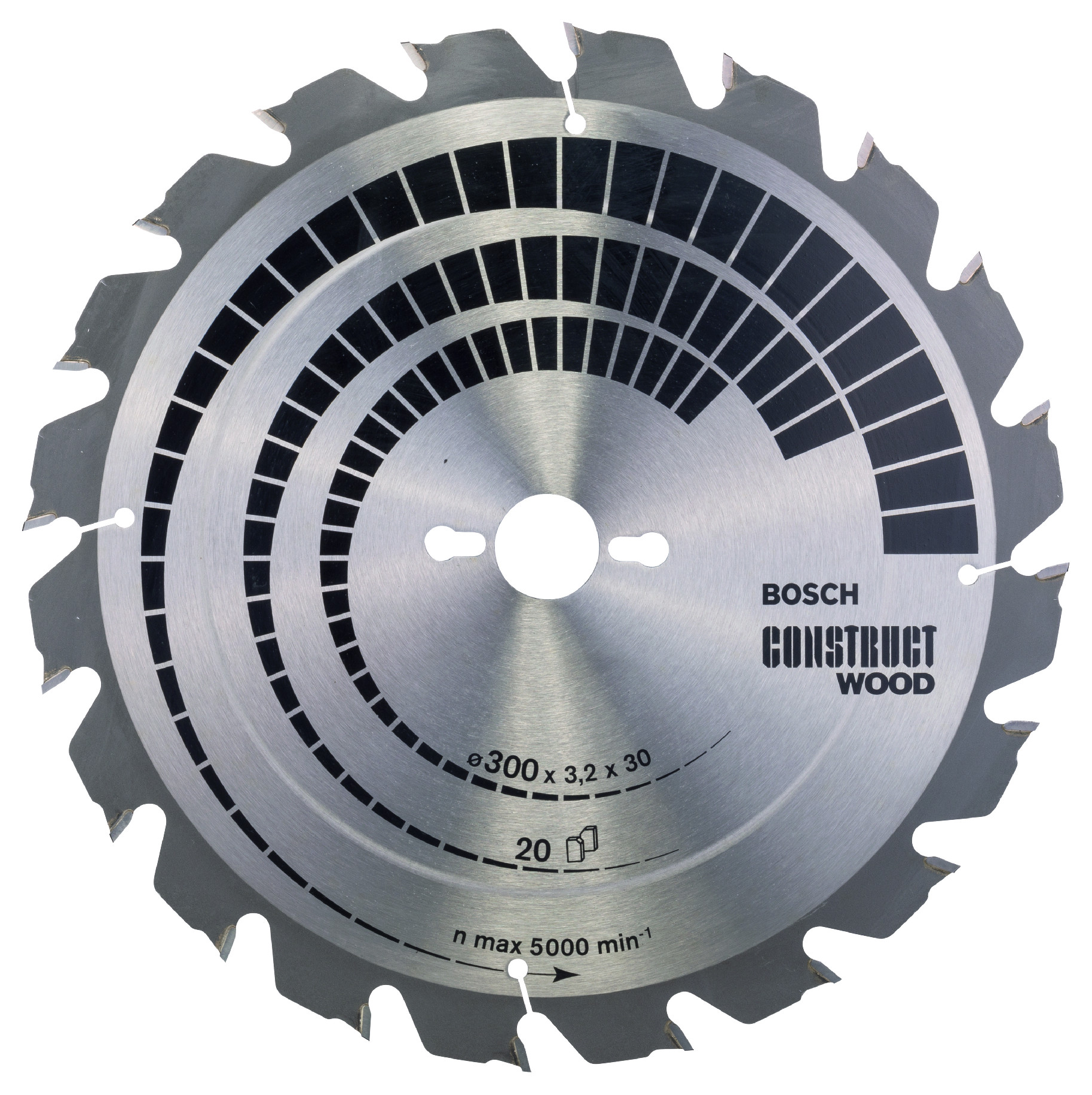 Pilový kotouč Bosch Construct Wood 300x30 mm/20z.