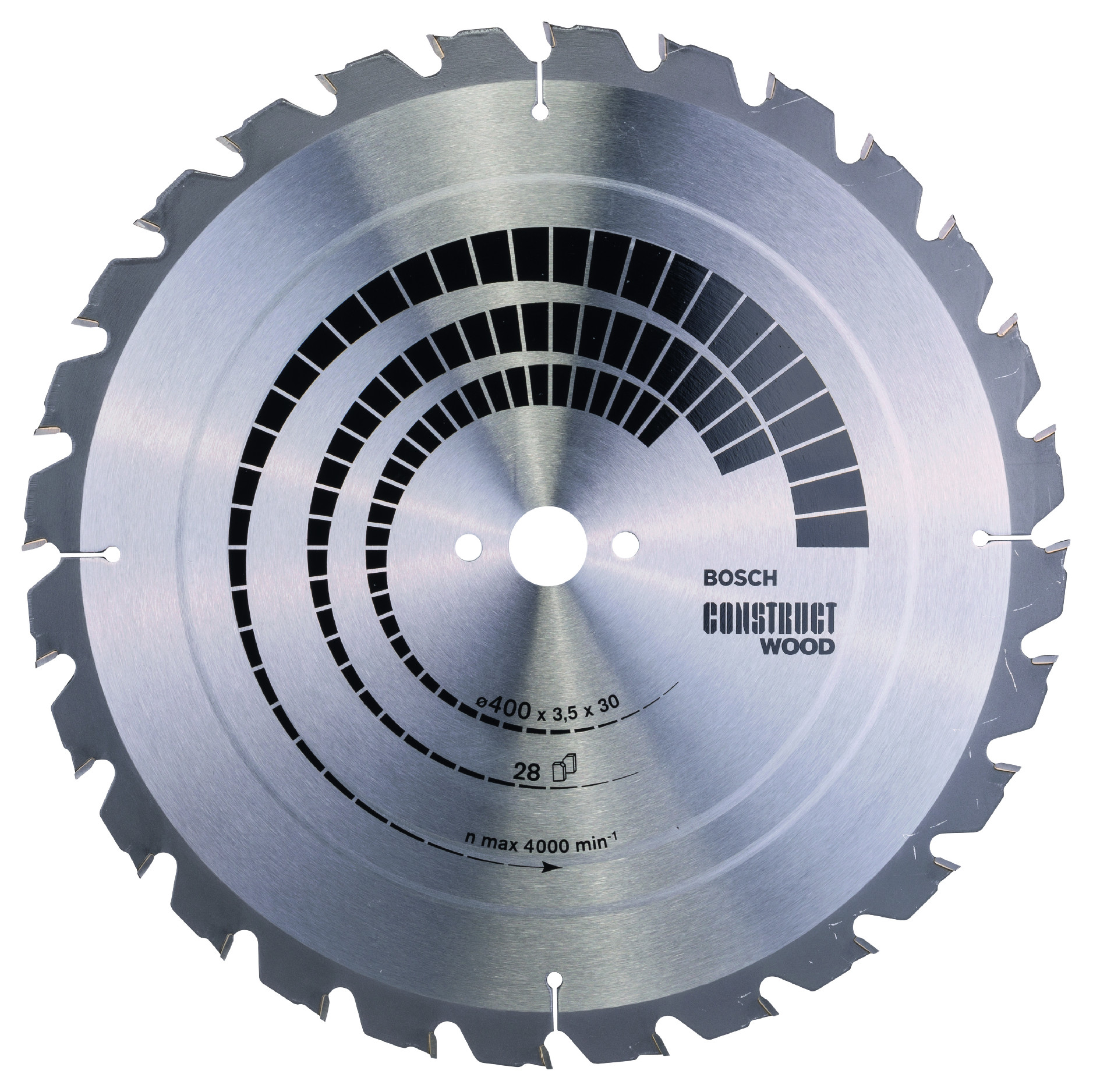 Pilový kotouč Bosch Construct Wood 400x30 mm/28z.