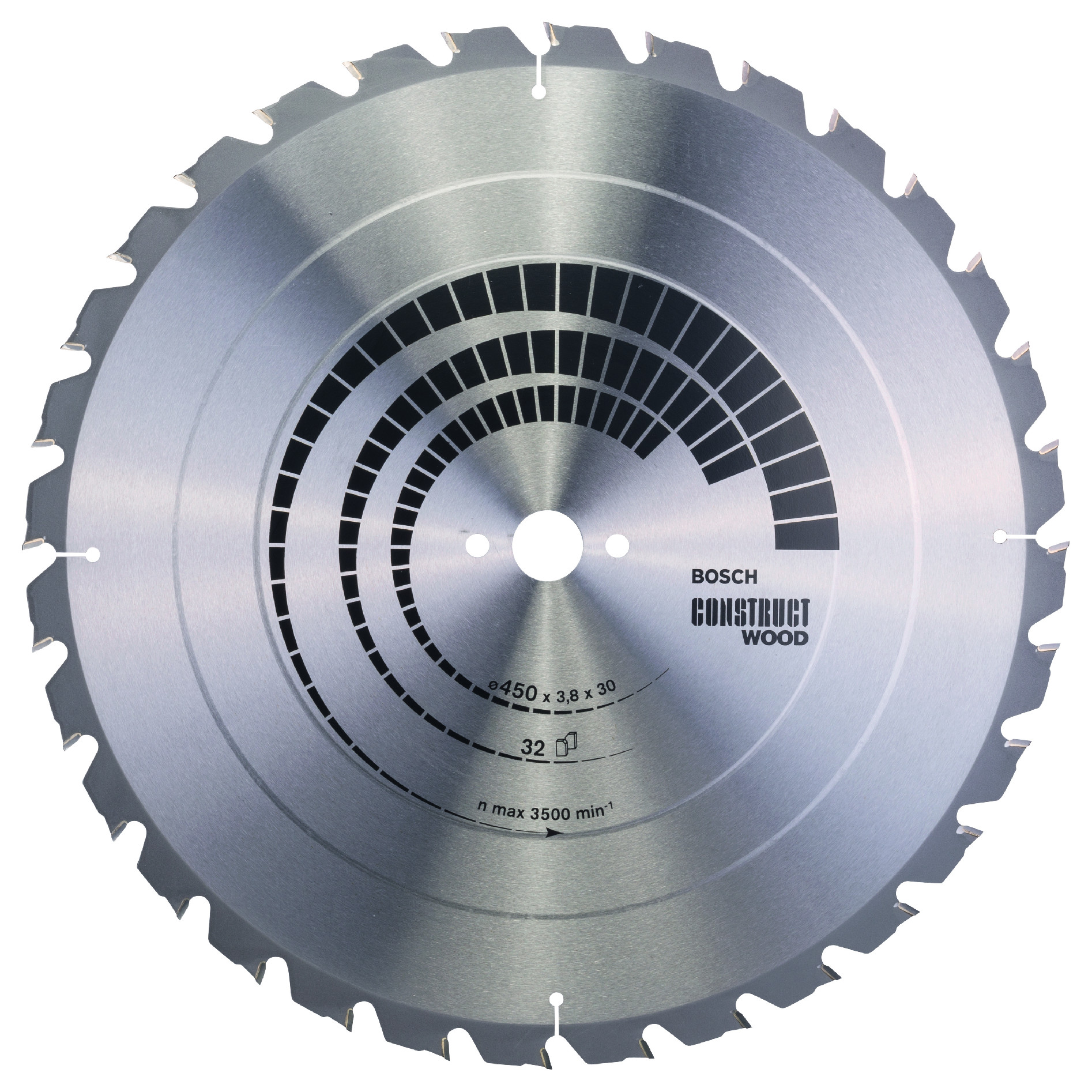 Pilový kotouč Bosch Construct Wood 450x30 mm/32z.