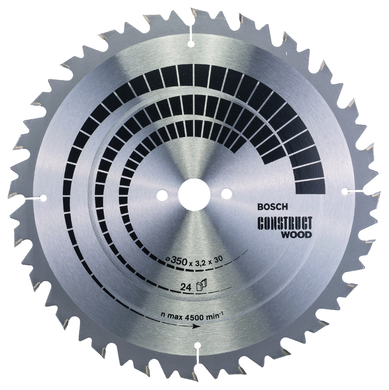 Pilový kotouč Bosch Construct Wood 350x30 mm/24z.