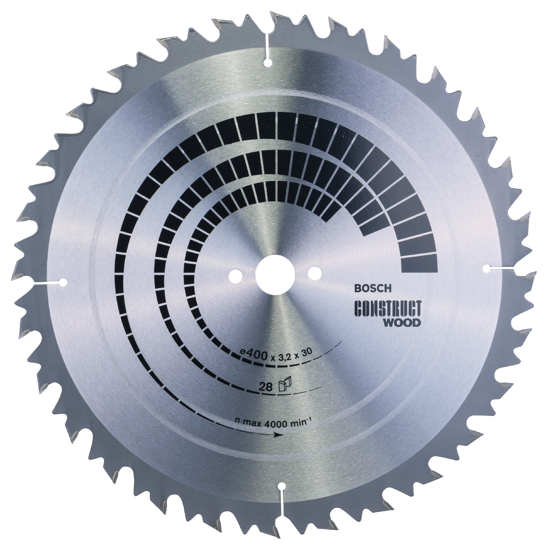 Pilový kotouč Bosch Construct Wood 400x30 mm/28z.