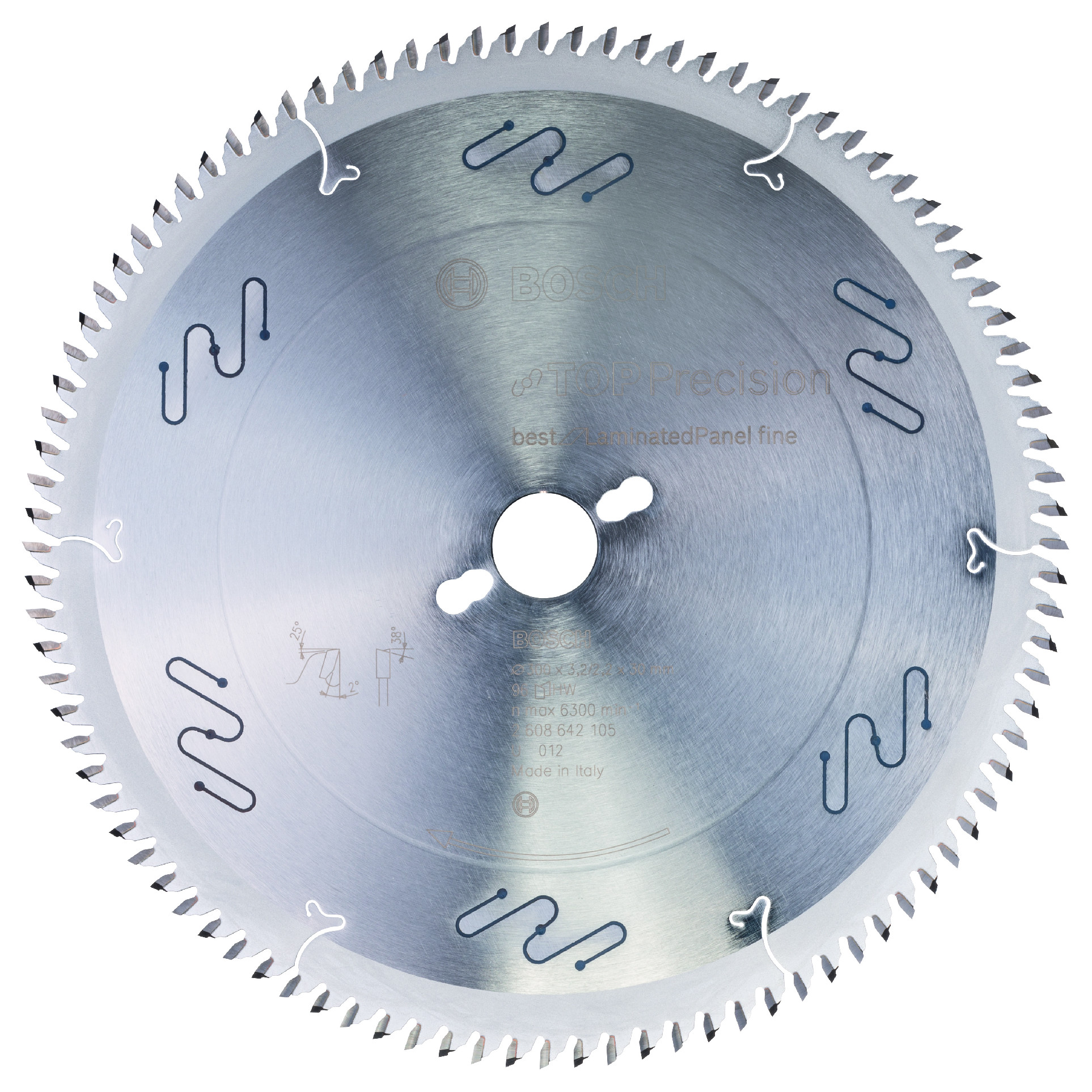 Pilový kotouč Bosch Top Precision Best for Laminated Panel Fine 300x30 mm/96z.